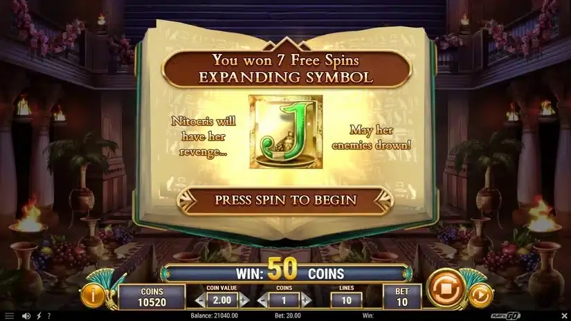 Banquet of Dead slot screenshot 2