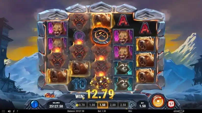 Beasts of Fire Maximum slot screenshot 4