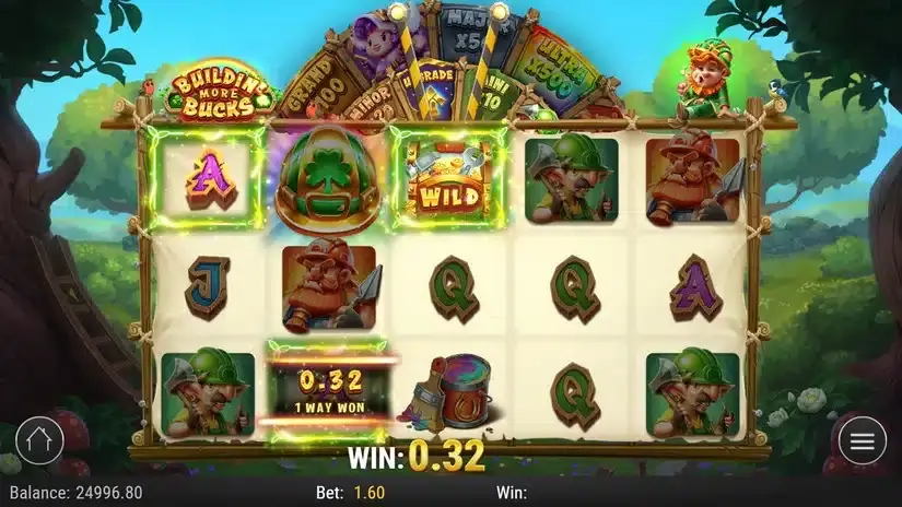 Buildin’ More Bucks slot screenshot 3