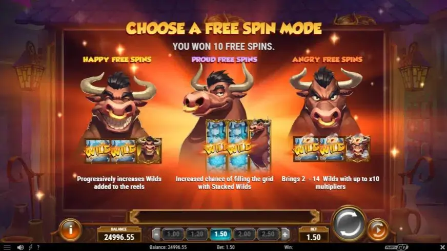 Bull in a China Shop slot screenshot 4