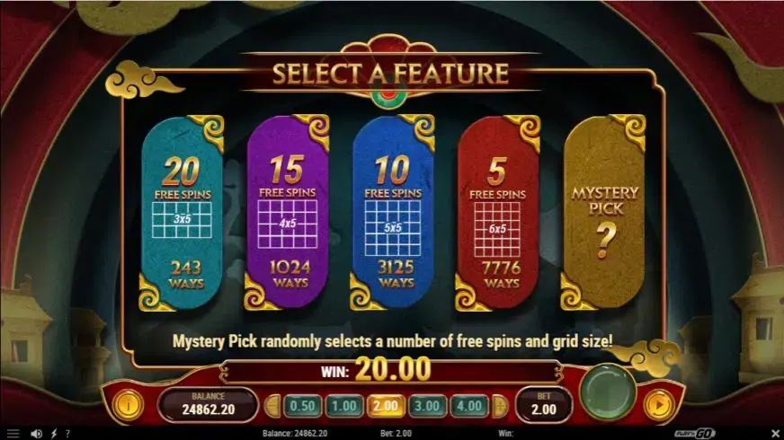 Celebration of Wealth slot screenshot 3