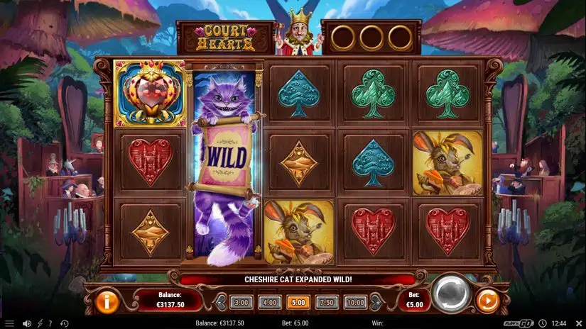 Court of Hearts slot screenshot 10