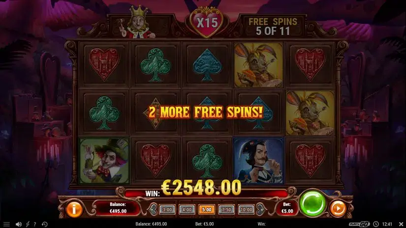Court of Hearts slot screenshot 6