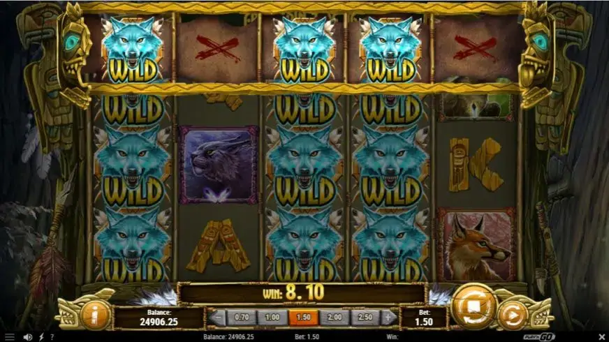 Coywolf Cash slot screenshot 4