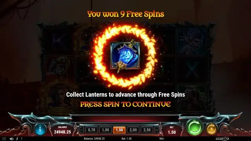 Divina Commedia I Nove Cerchi slot screenshot 3