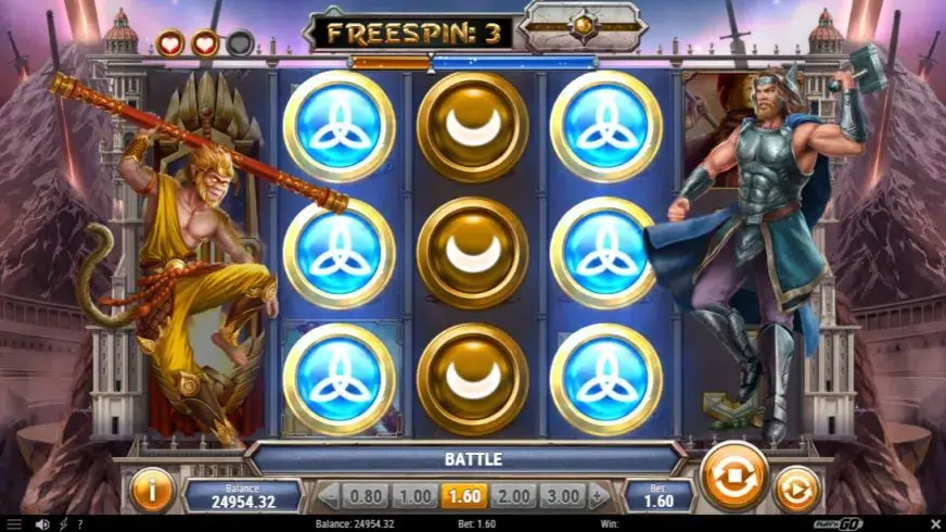 Divine Showdown slot screenshot 5