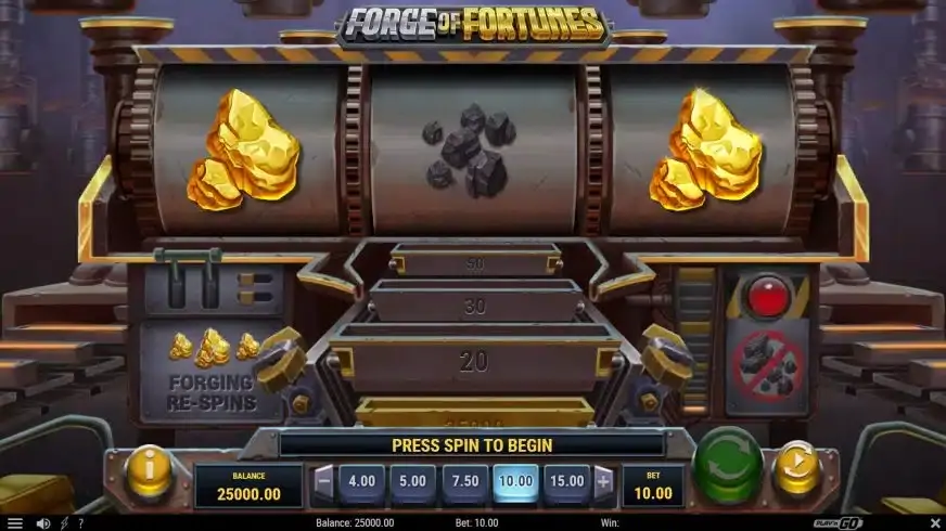 Forge of Fortunes slot screenshot 1