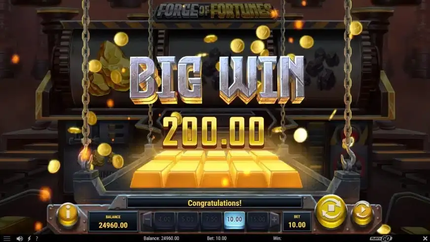 Forge of Fortunes slot screenshot 4