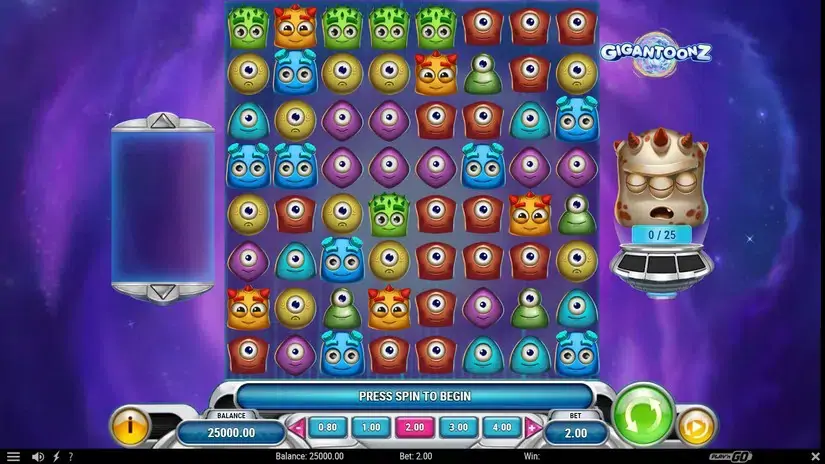 Gigantoonz slot screenshot 