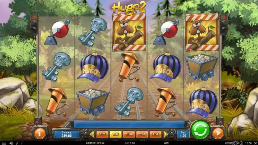 Hugo 2 slot screenshot 1