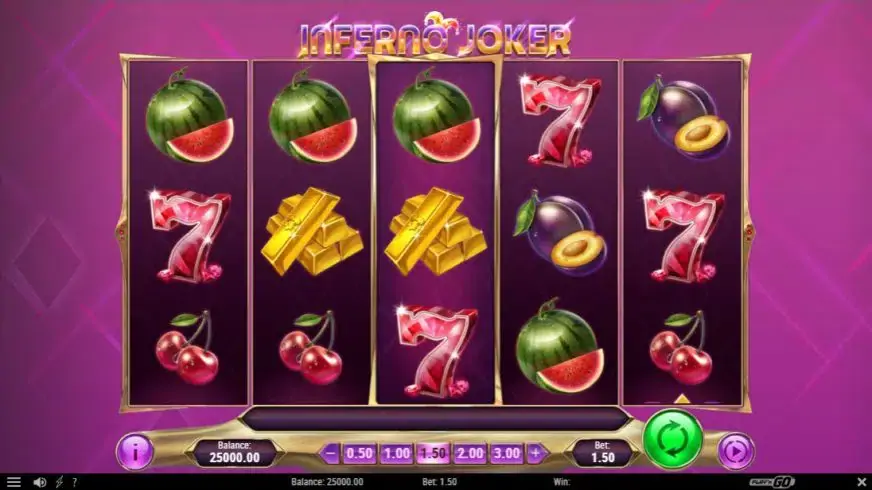 Inferno Joker slot screenshot 1