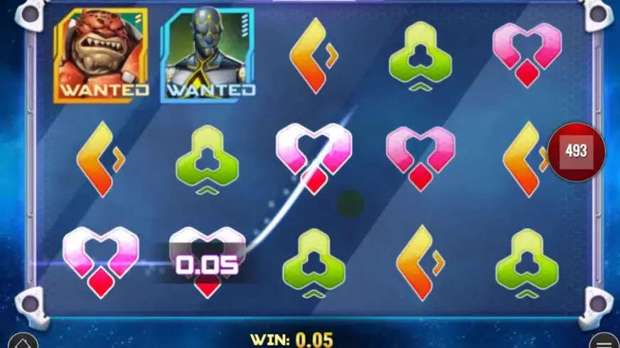 Iron Girl slot screenshot 3