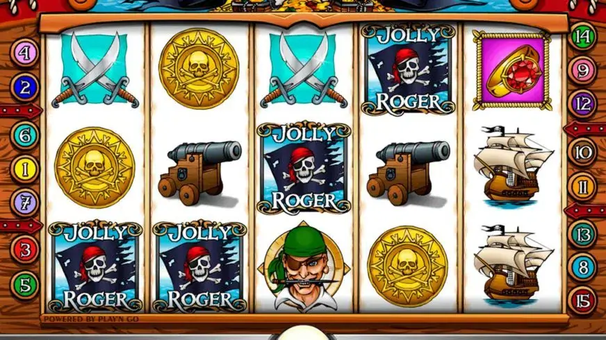 Jolly Roger slot screenshot 2