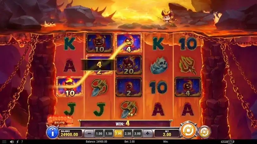 Kingdom Below slot screenshot 