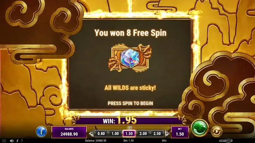 Legacy of Gems Blitzways slot screenshot 3