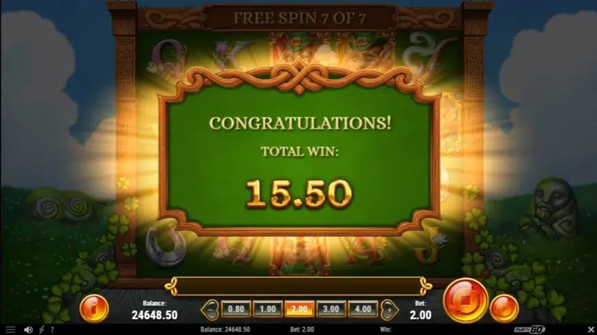 Leprechaun Goes Wild slot screenshot 5
