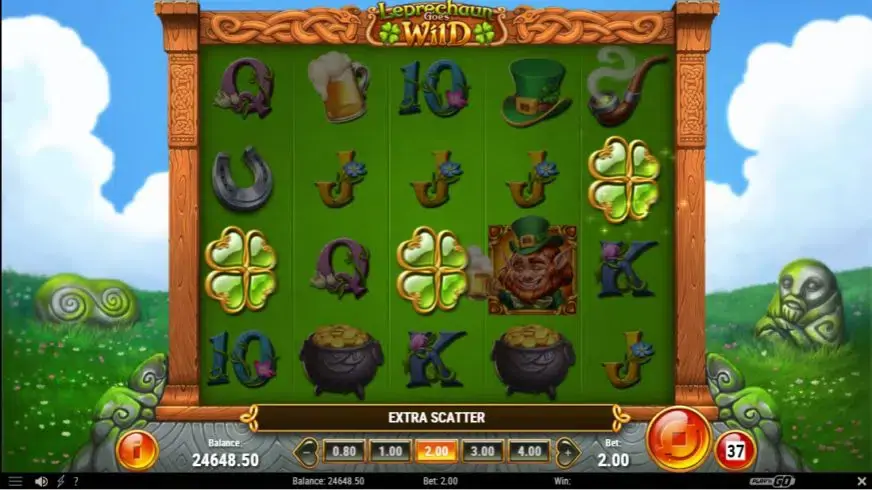 Leprechaun Goes Wild slot screenshot 3