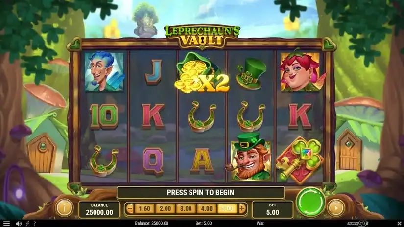 Leprechaun’s Vault slot screenshot 