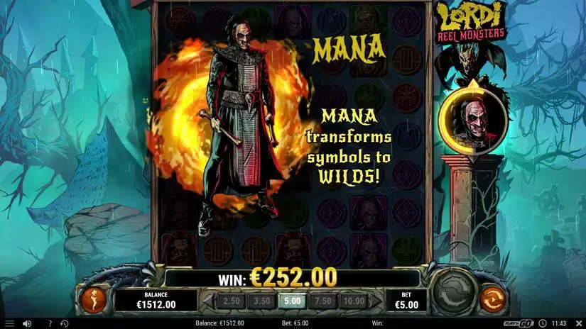 Lordi Reel Monsters slot screenshot 5