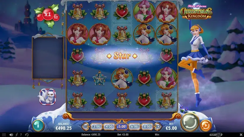 Moon Princess Christmas Kingdom slot screenshot 3