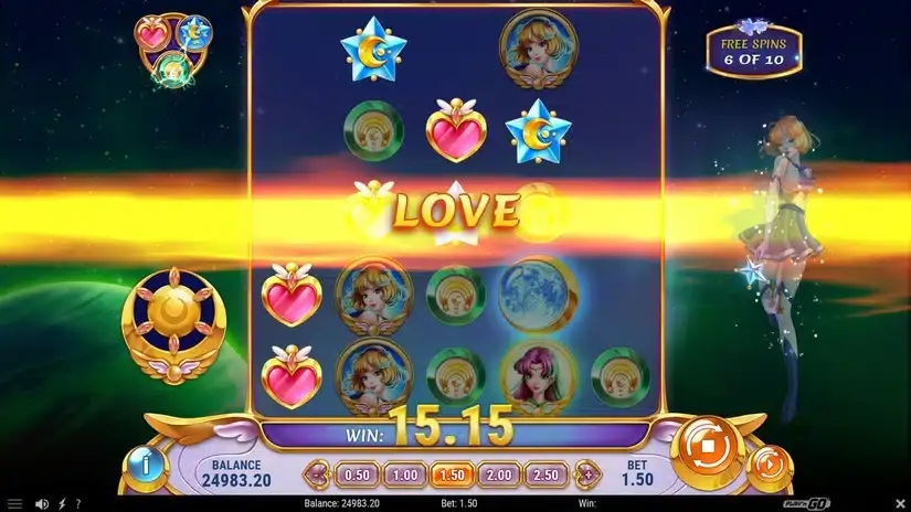 Moon Princess Origins slot screenshot 6