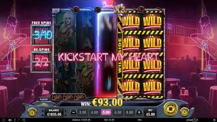 Mötley Crüe slot screenshot 7