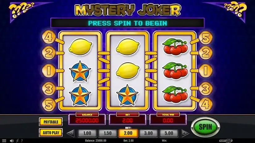 Mystery Joker slot screenshot 1