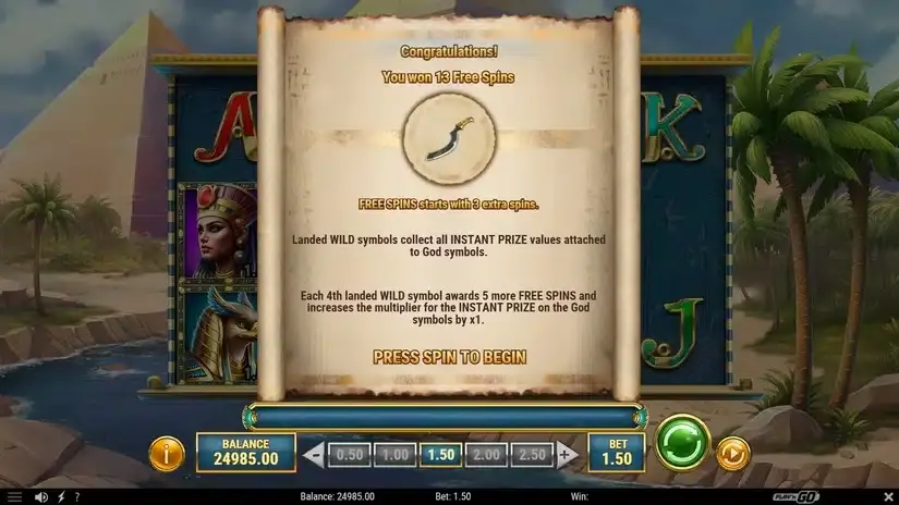 Myth of Dead slot screenshot 3