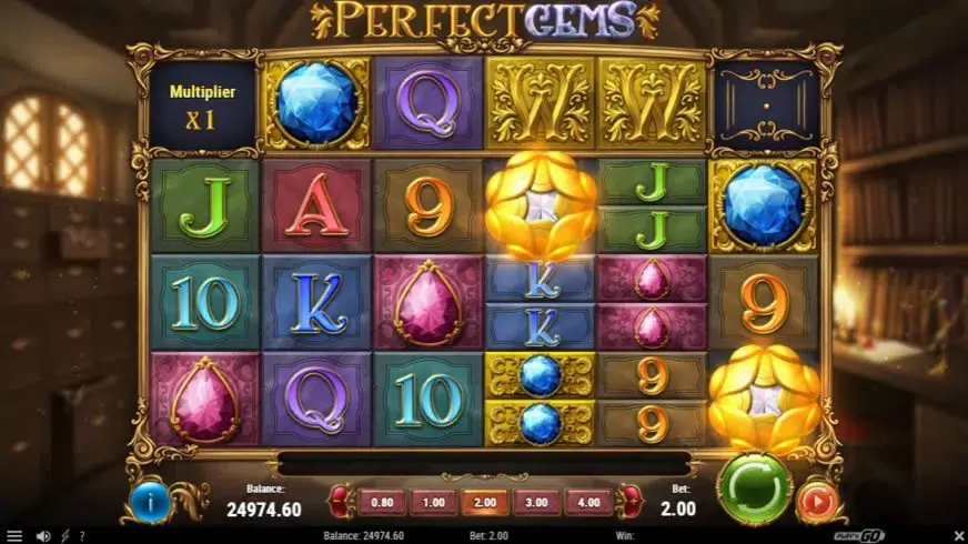 Perfect Gems slot screenshot 3