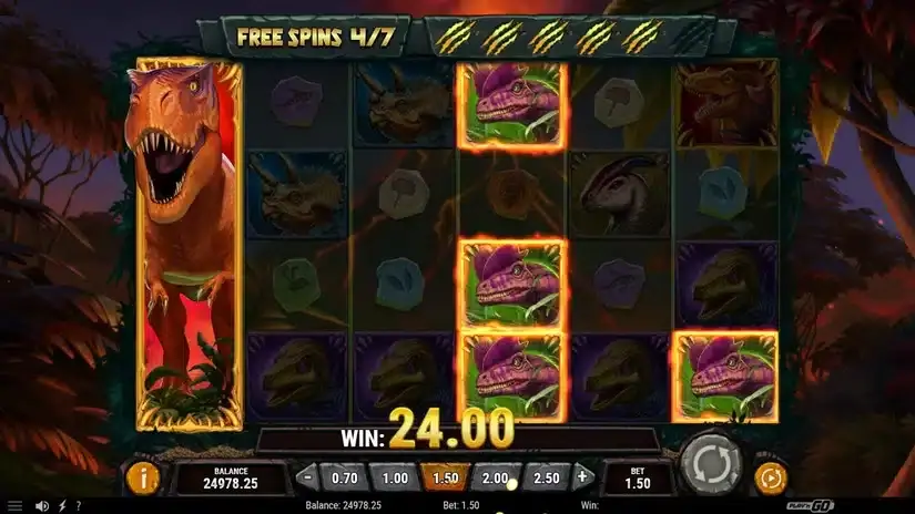 Raging Rex 3 slot screenshot 6