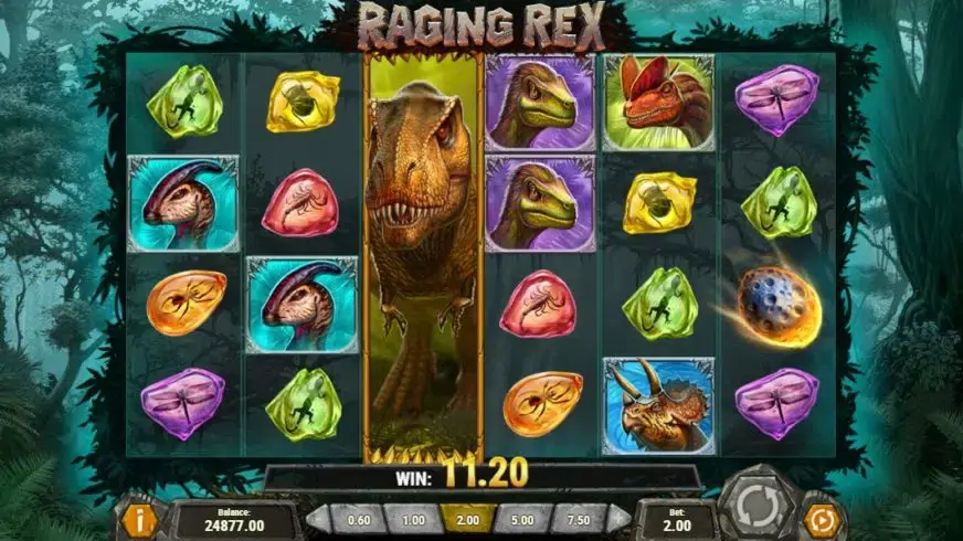 Raging Rex slot screenshot 4