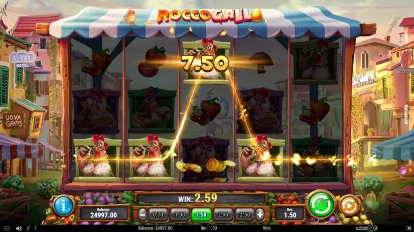 Rocco Gallo slot screenshot 2