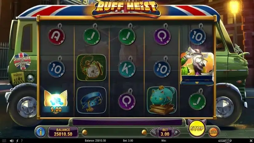 Ruff Heist slot screenshot 2