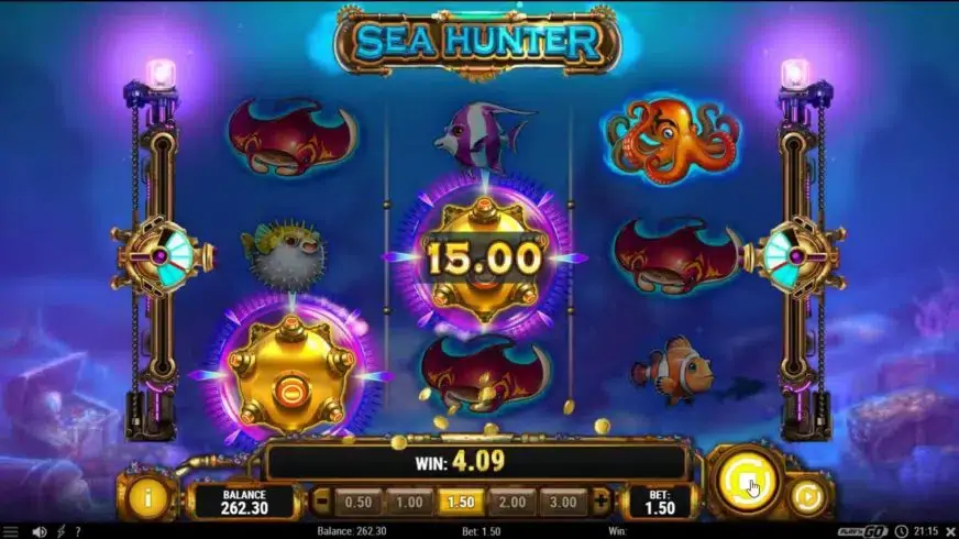 Sea Hunter slot screenshot 1