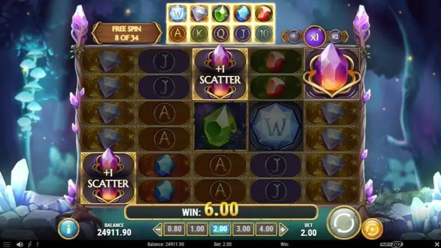 Shimmering Woods slot screenshot 4