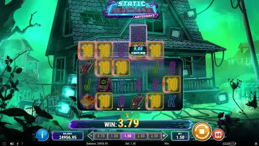 Static Nightmare Abyssways slot screenshot 4