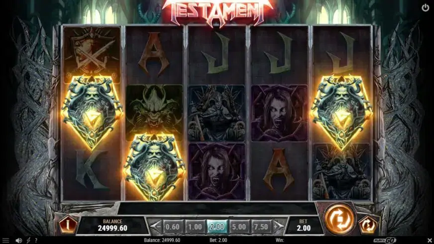 Testament slot screenshot 4