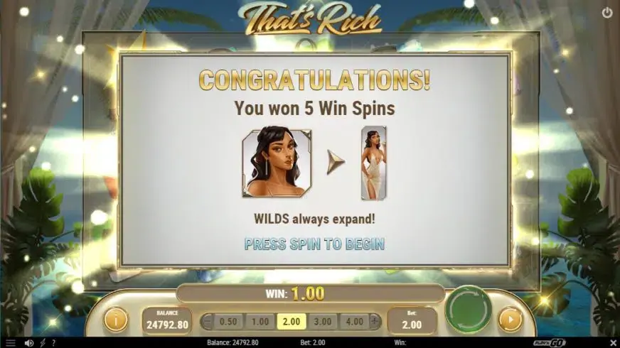 That’s Rich slot screenshot 3