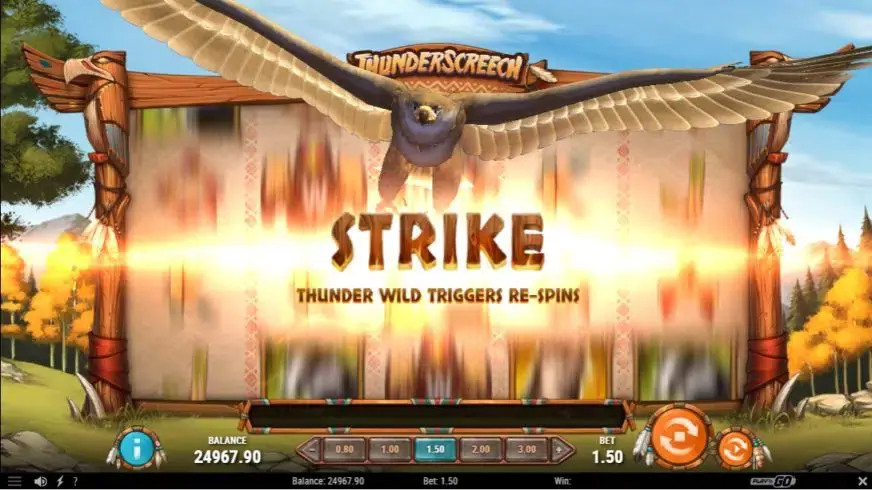 Thunder Screech slot screenshot 2