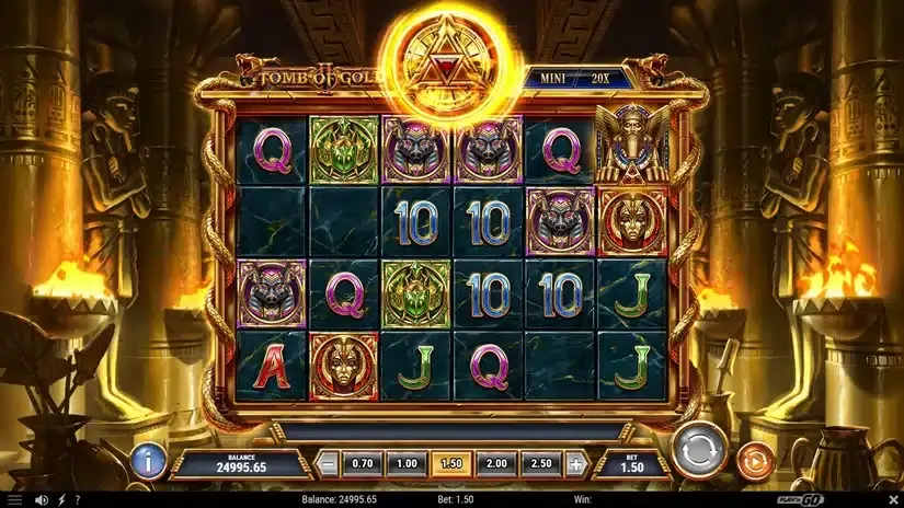 Tomb of Gold 2 slot screenshot 2