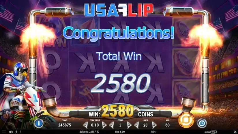 USA Flip slot screenshot