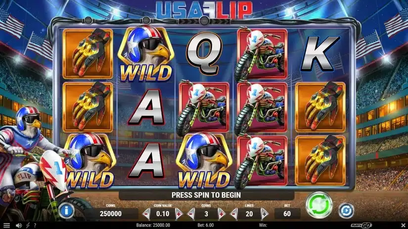 USA Flip slot screenshot