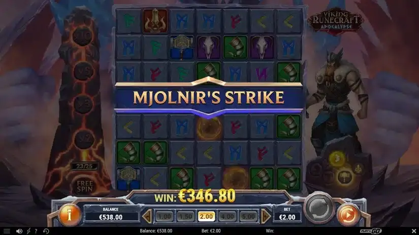 Viking Runecraft: Apocalypse slot screenshot 4