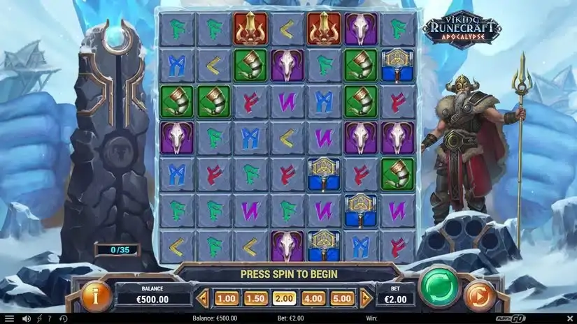 Viking Runecraft: Apocalypse slot screenshot 