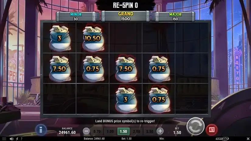 Viper City Heist slot screenshot 3