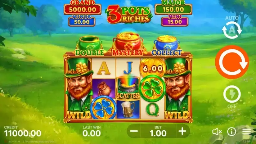 3 Pots Riches: Hold and Win slot screenshot