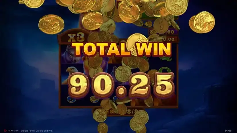 Buffalo Power 2: Hold and Win slot screenshot 