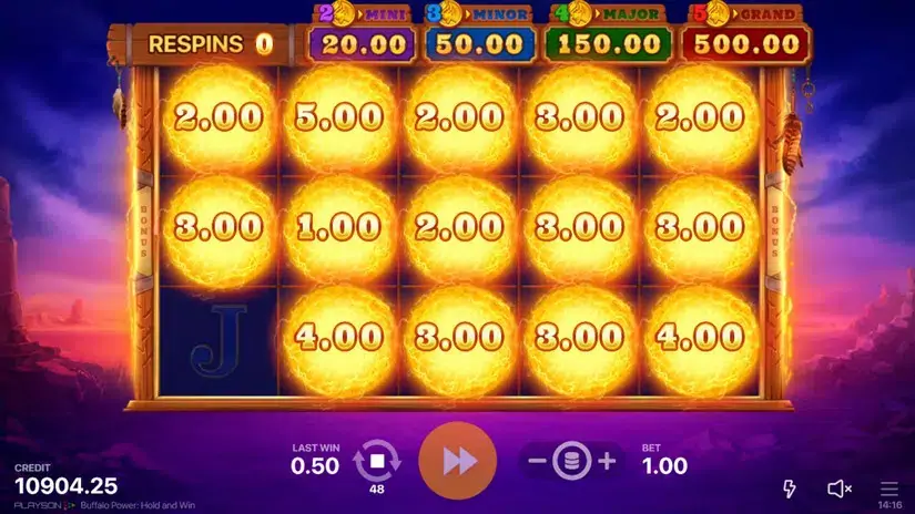Buffalo Power slot screenshot 5