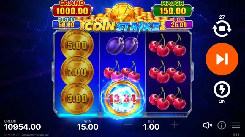 Coin Strike: Hold and Win slot screenshot 4