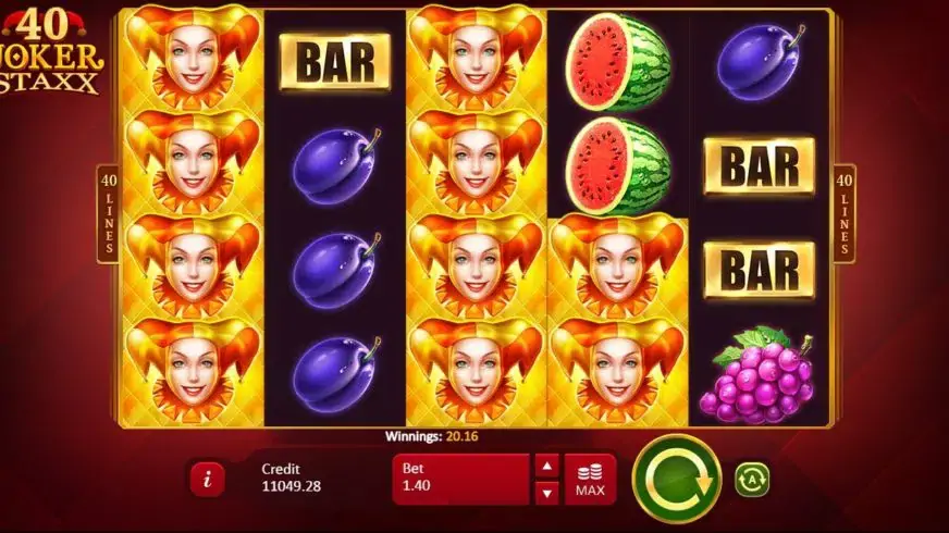 Joker Expand: 40 lines slot screenshot 1